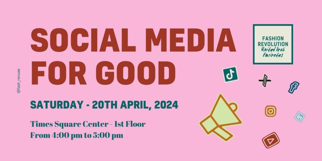 Social Media for Good 