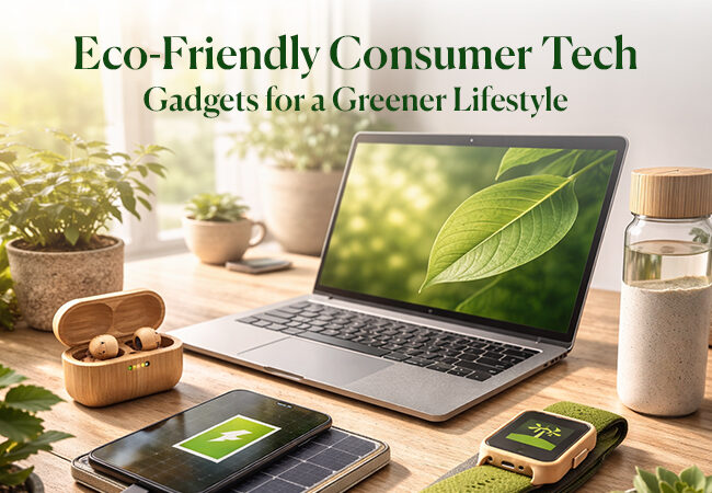 Eco-Friendly Consumer Tech: Gadgets for a Greener Lifestyle