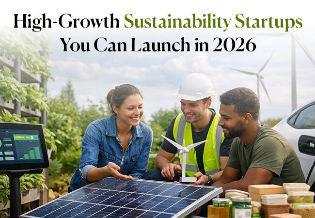 High-Growth Sustainability Startup Ideas