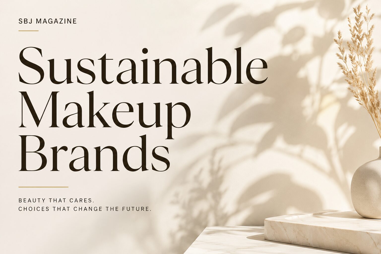 Sustainable Makeup Brands