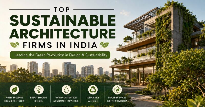Sustainable Architecture Firms in India