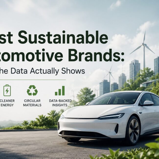 Most Sustainable Automotive Brands