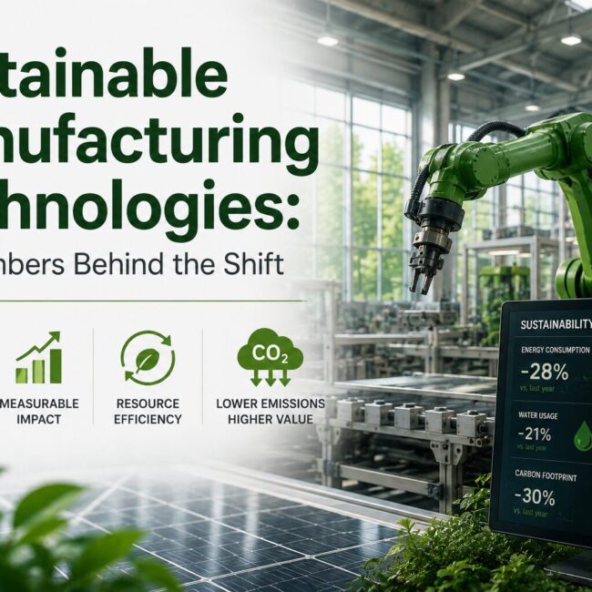 Sustainable Manufacturing Technologies