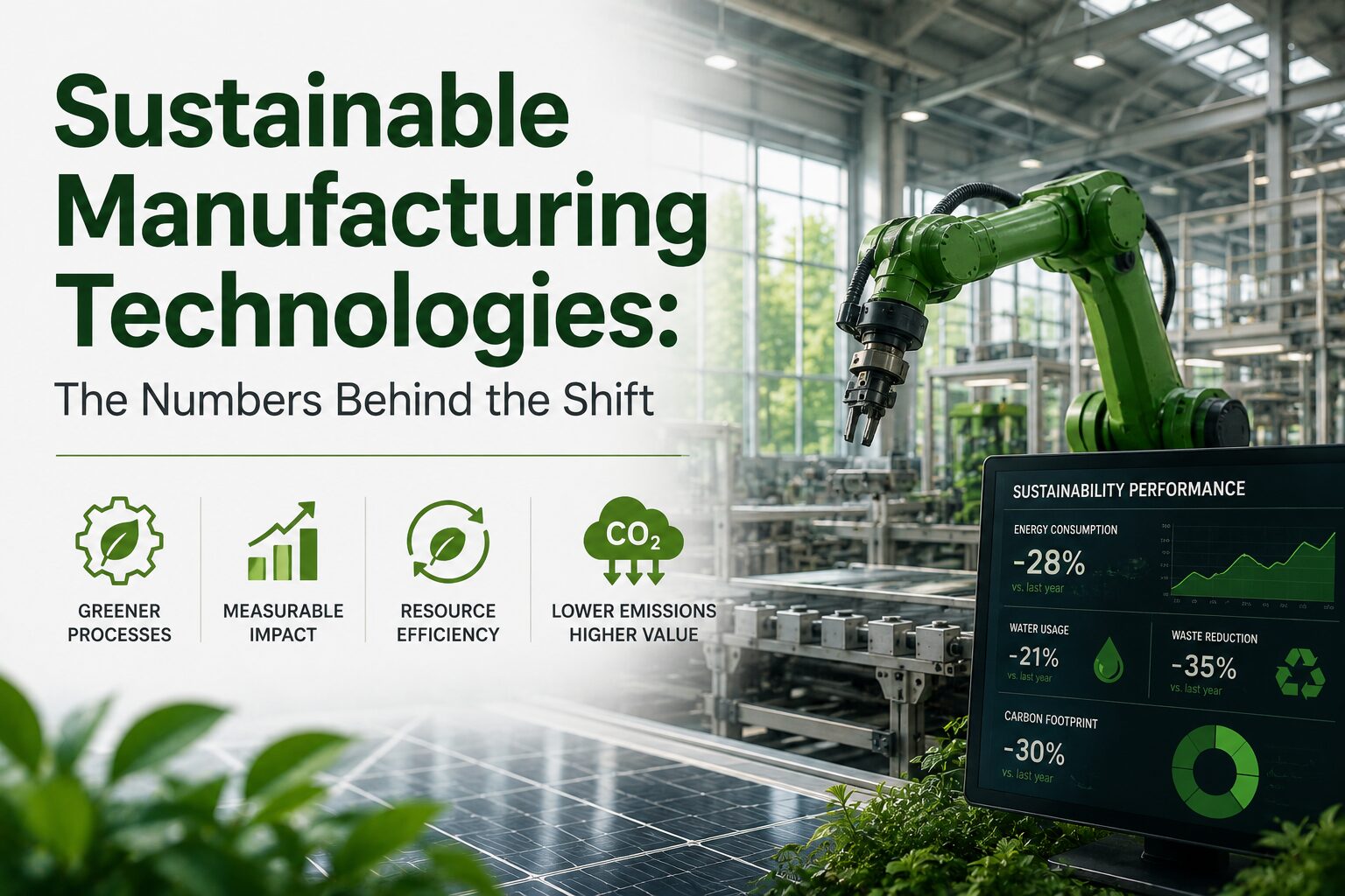 Sustainable Manufacturing Technologies