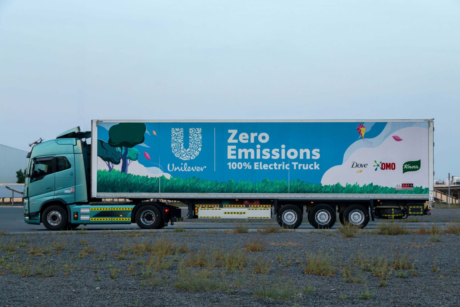 Unilever Expands Zero-Emission Logistics